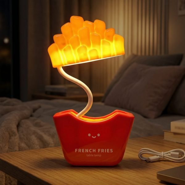 French Fries Design Decorative Table Lamp